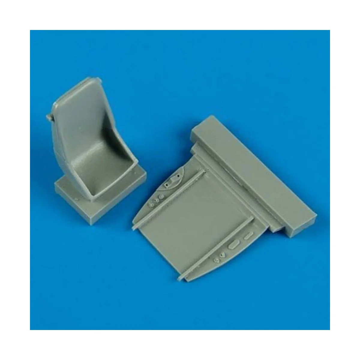Bf 109F - early seat conversion f Zvezda - Quickboost QB48 525