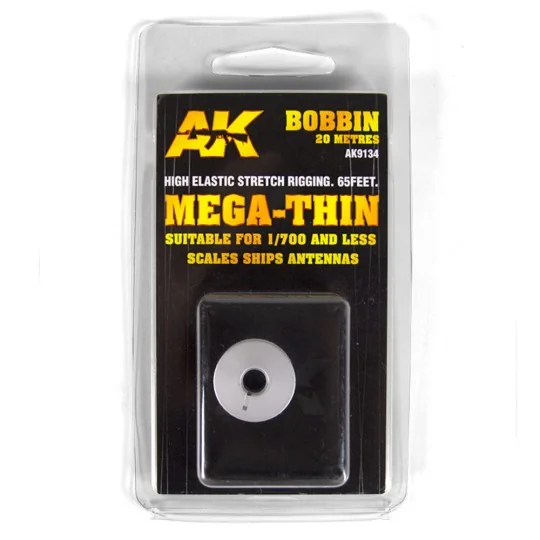 ELASTIC RIGGING BOBBINMEGA-THIN - AK Interactive AK9134