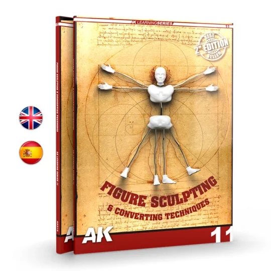 AK Learning 11 Figure Sculpting English - AK Interactive AK512
