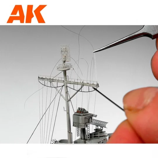 ELASTIC RIGGING BOBBINMEGA-THIN - AK Interactive AK9134