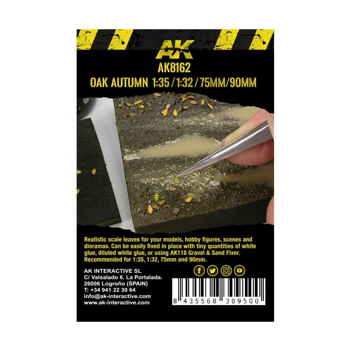 OAK AUTUMN LEAVES 1/35 - AK Interactive AK8162