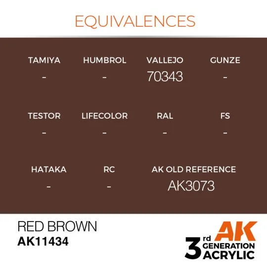 Red Brown - AK Interactive AK11434