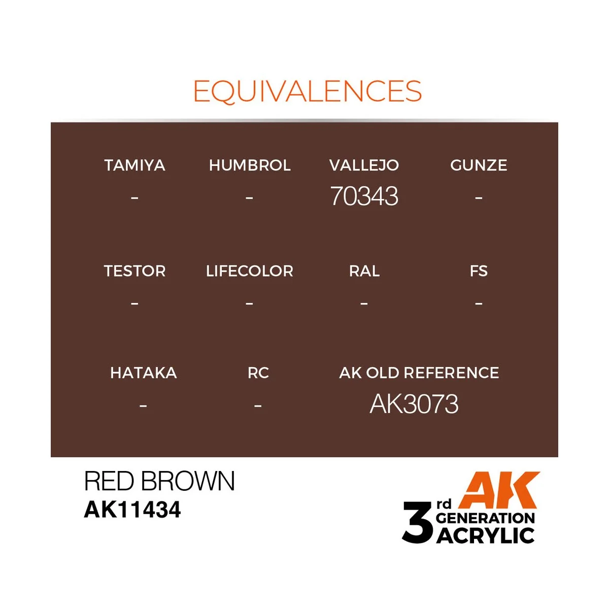 Red Brown - AK Interactive AK11434