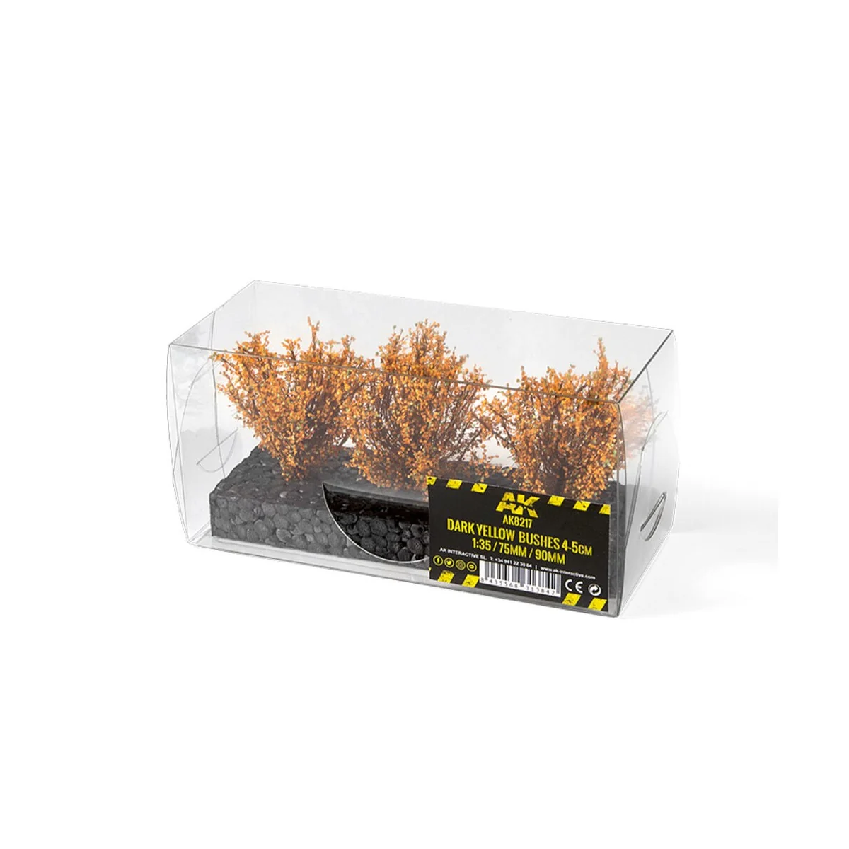 DARK YELLOW BUSHES 4-6CM - AK Interactive AK8217