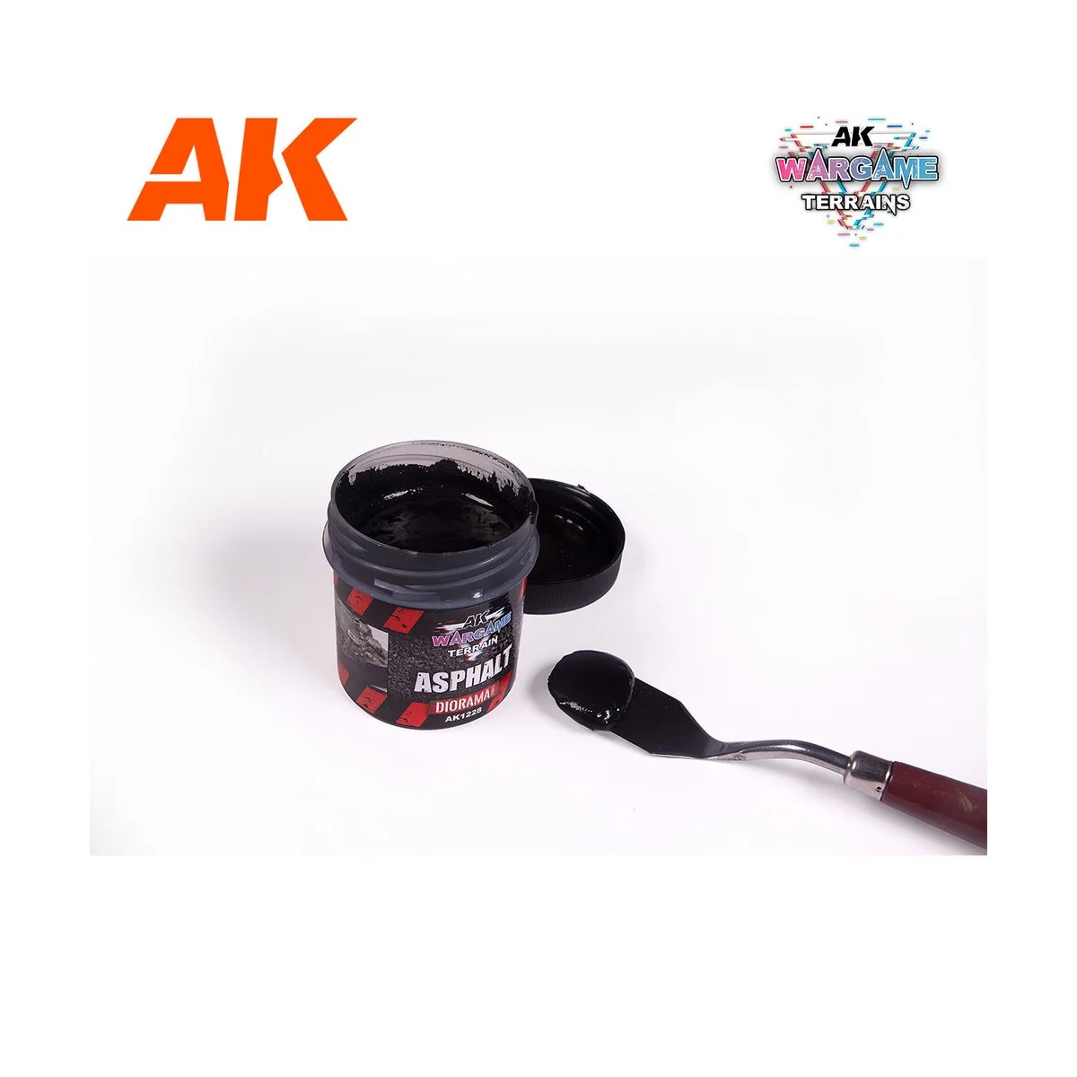 Asphalt 100 ml. - AK Interactive AK1228