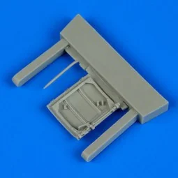 Spitfire Mk.IXcockpit's door for Eduard, 1/48 - Quickboost QB48 538