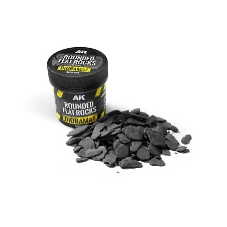 ROUNDED FLAT ROCKS 100ML - AK Interactive AK8302