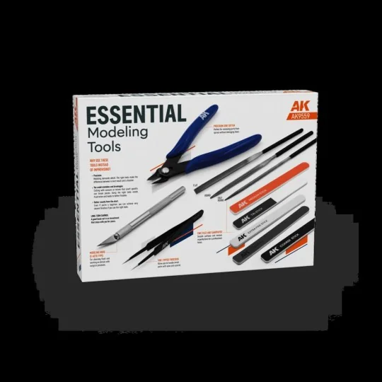 ESSENTIAL MODELING TOOLS - AK Interactive AK9559 ESSENTIAL MODELING TOOLS - AK Interactive AK9559