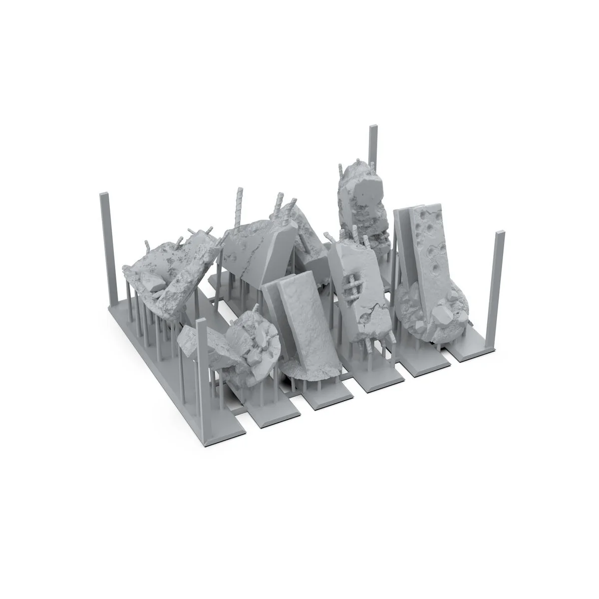 CONCRETE RUINS - AK Interactive AKBIT0023 CONCRETE RUINS - AK Interactive AKBIT0023