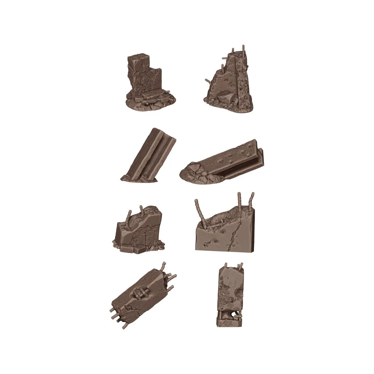 CONCRETE RUINS - AK Interactive AKBIT0023 CONCRETE RUINS - AK Interactive AKBIT0023