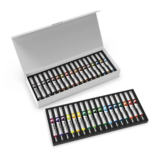 SPECIAL BOX FULL RANGE QUICK MARKERS 34 UNITS - AK Interactive AKMQ150
