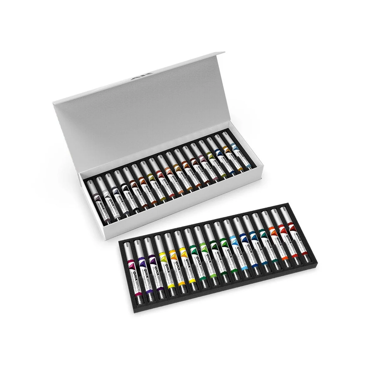 SPECIAL BOX FULL RANGE QUICK MARKERS 34 UNITS - AK Interactive AKMQ150