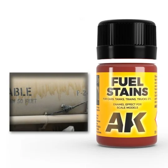 FUEL STAINS - AK Interactive AK025 FUEL STAINS - AK Interactive AK025