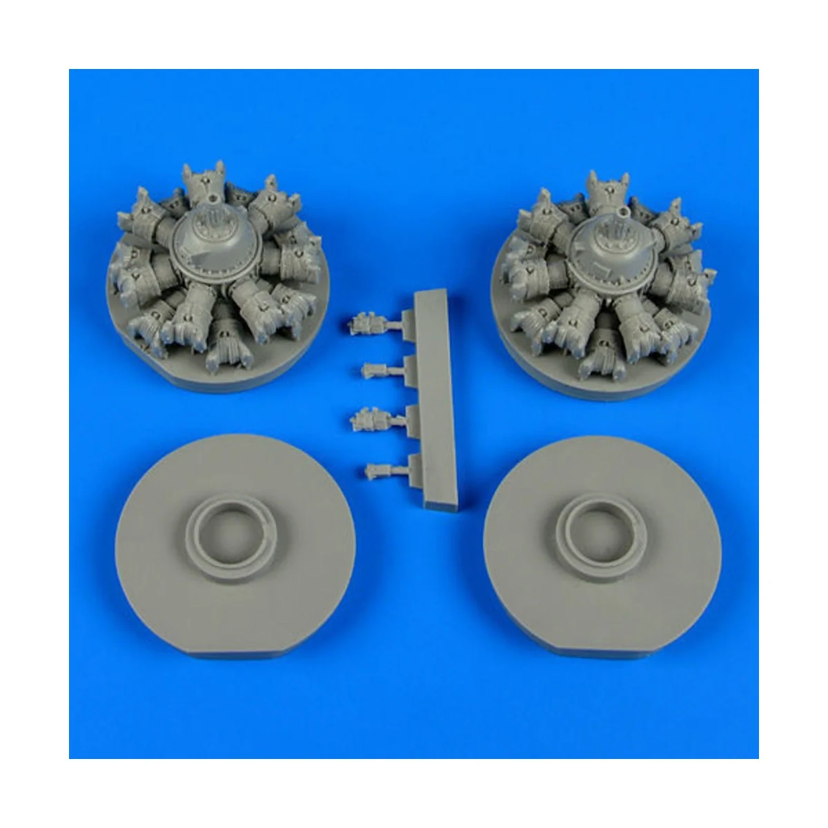 B-25 Mitchell engines f. Italeri/ACC.M. - Quickboost QB48 554