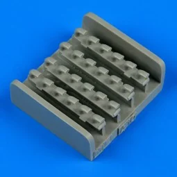 Me 410 exhaust for Meng, 1/48 - Quickboost QB48 557