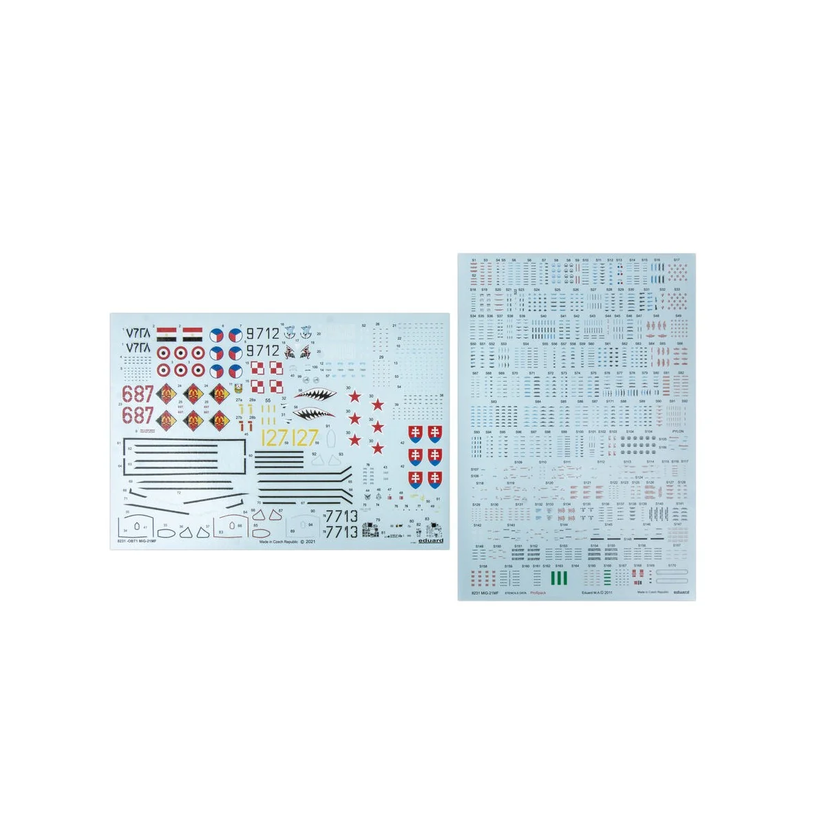 MiG-21MF, Profipack, 1/48 - Eduard Plastic Kits 8231