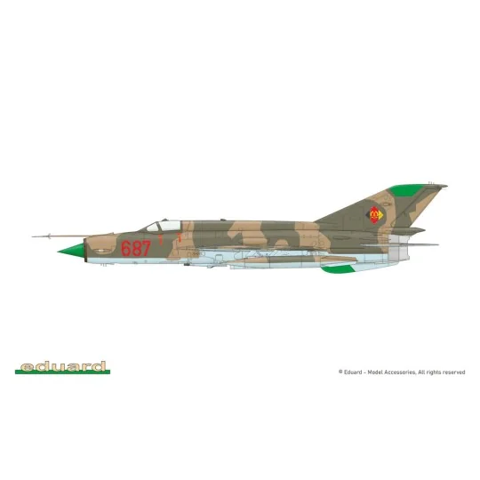 MiG-21MF, Profipack, 1/48 - Eduard Plastic Kits 8231
