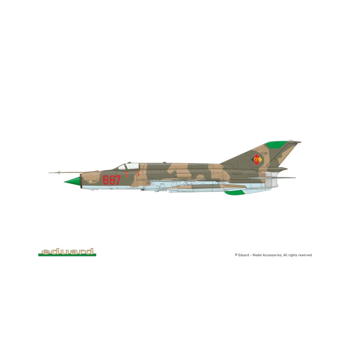 MiG-21MF, Profipack, 1/48 - Eduard Plastic Kits 8231