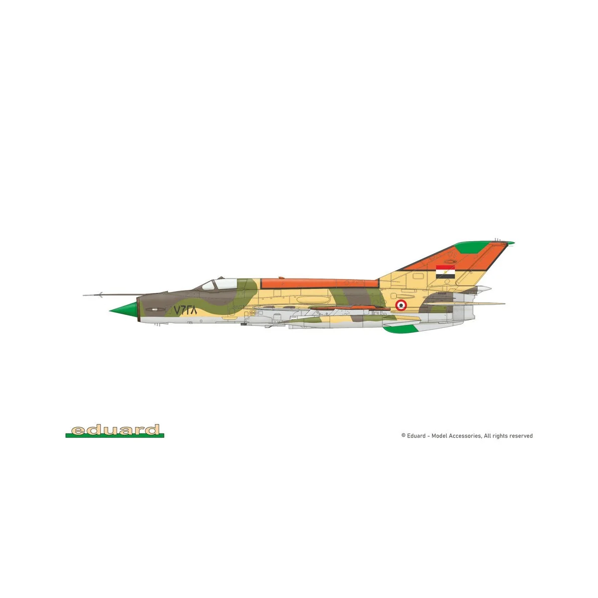 MiG-21MF, Profipack, 1/48 - Eduard Plastic Kits 8231