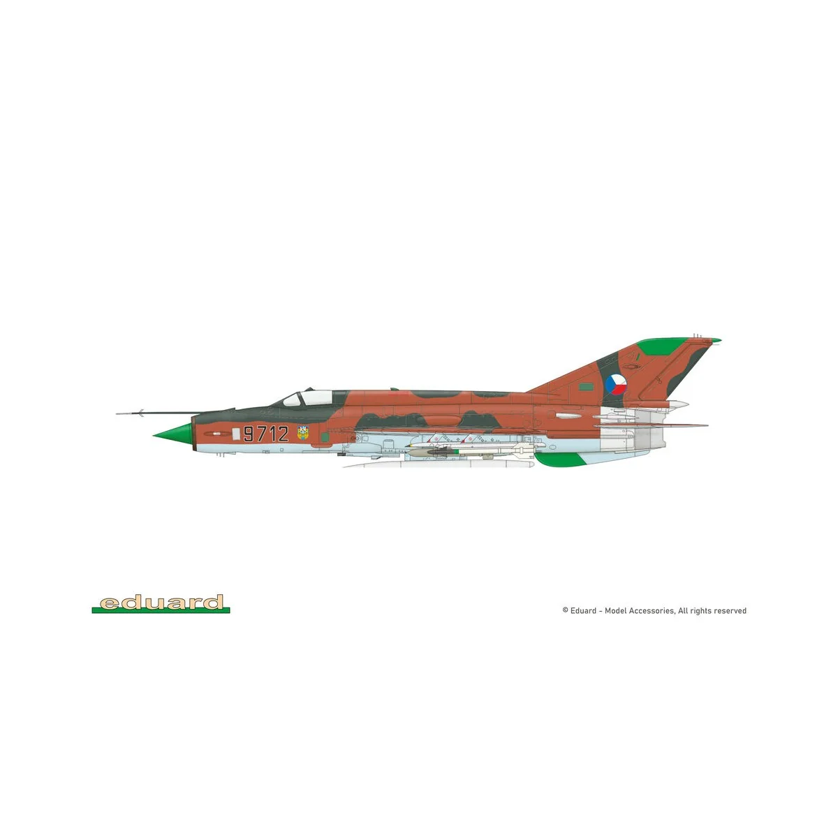 MiG-21MF, Profipack, 1/48 - Eduard Plastic Kits 8231
