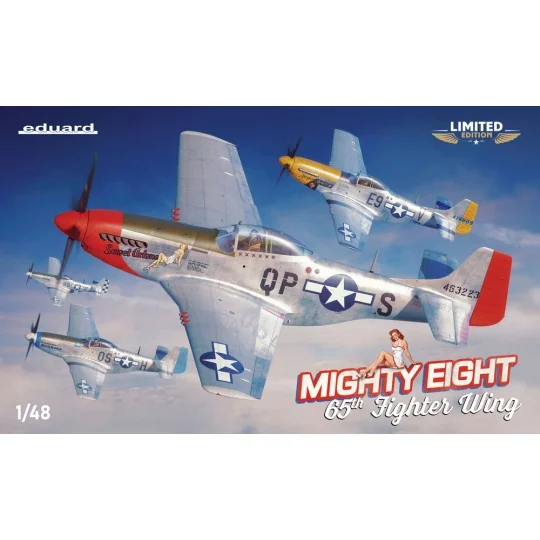MIGHTY EIGHT: 65th Fighter Wing, 1/48 - Eduard Plastic Kits 11196 MIGHTY EIGHT: 65th Fighter Wing, 1/48 - Eduard Plastic Kits 11196