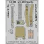 MC.200 Saetta seatbelts STEEL for Italeri, 1/32 - Eduard Accessorie...