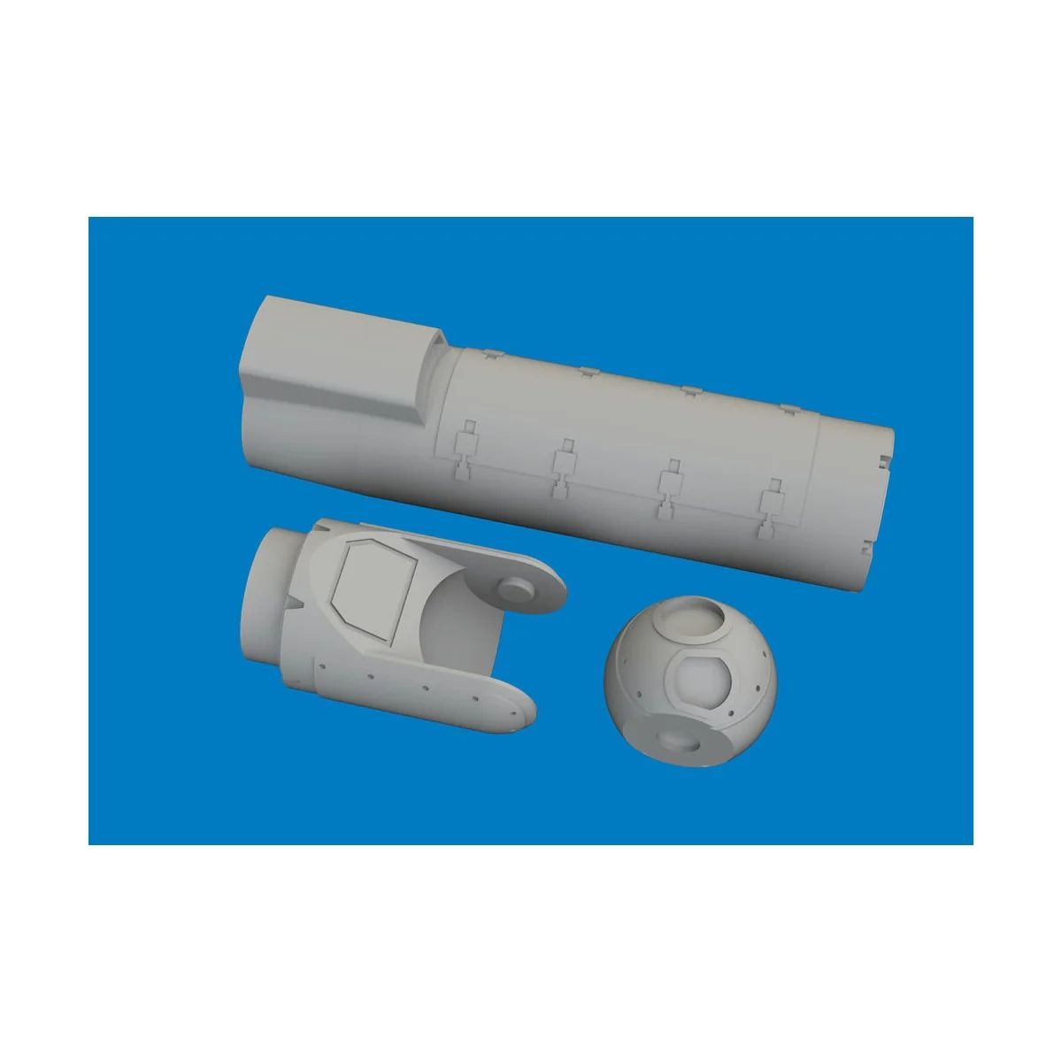 AN/AAQ-28 PRINT, 1/72 - Eduard Accessories 672452