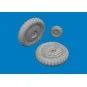 Bf 109G-5/6 wheels for Airfix, 1/24 - Eduard Accessories 624008 Bf 109G-5/6 wheels for Airfix, 1/24 - Eduard Accessories 624008