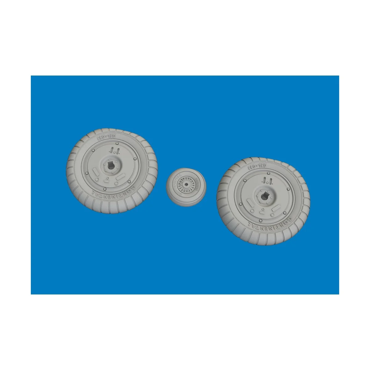 Bf 109G-5/6 wheels for Airfix, 1/24 - Eduard Accessories 624008 Bf 109G-5/6 wheels for Airfix, 1/24 - Eduard Accessories 624008