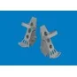 Bf 109G-5/6 rudder pedals PRINT for Airfix, 1/24 - Eduard Accessori...