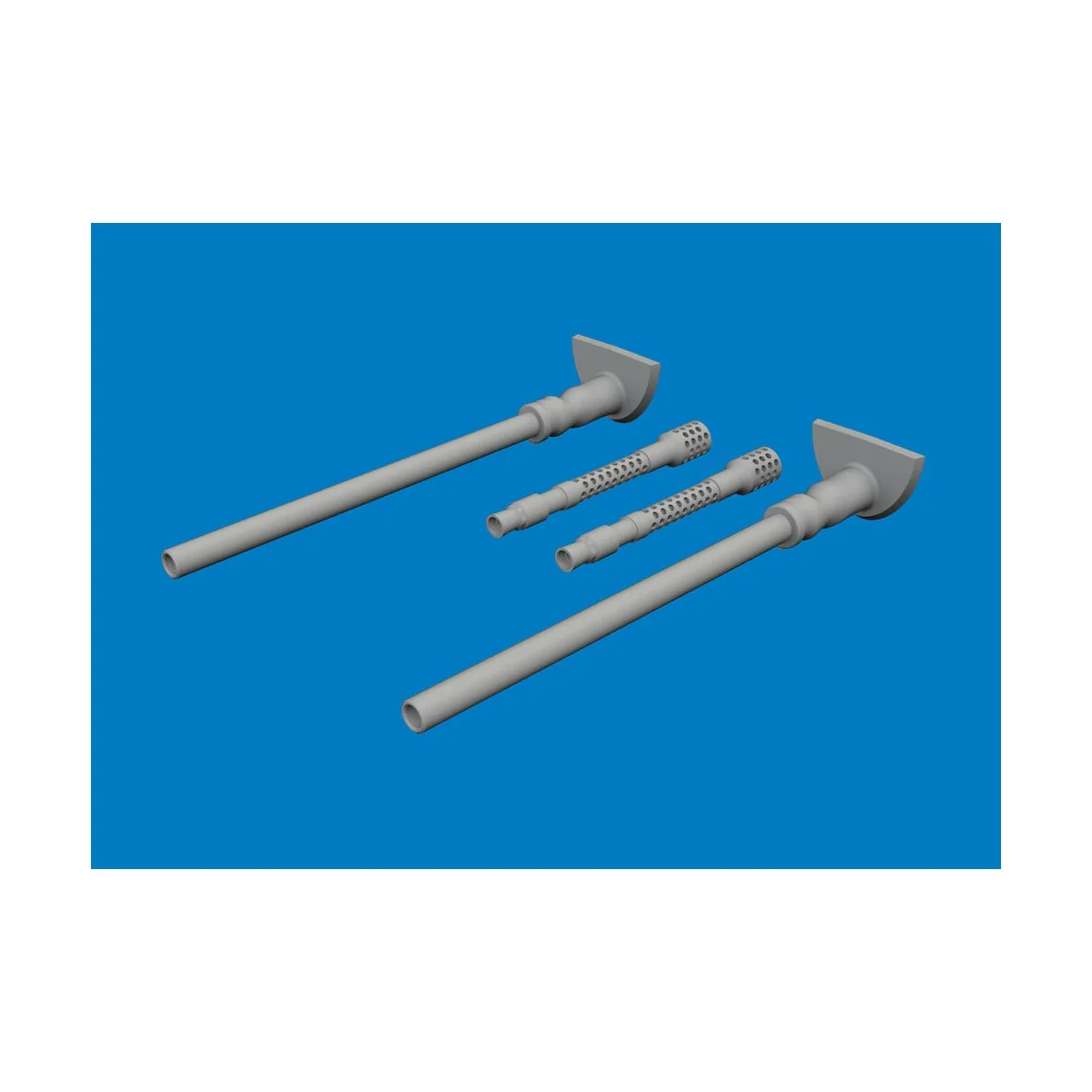 Bf 109G-5/6 gun barrels PRINT for Airfix, 1/24 - Eduard Accessories... Bf 109G-5/6 gun barrels PRINT for Airfix, 1/24 - Eduard Accessories...