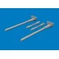 Bf 109G-5/6 gun barrels PRINT for Airfix, 1/24 - Eduard Accessories... Bf 109G-5/6 gun barrels PRINT for Airfix, 1/24 - Eduard Accessories...