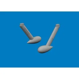 Bf 109G balance weights PRINT for Airfix, 1/24 - Eduard Accessories... 2