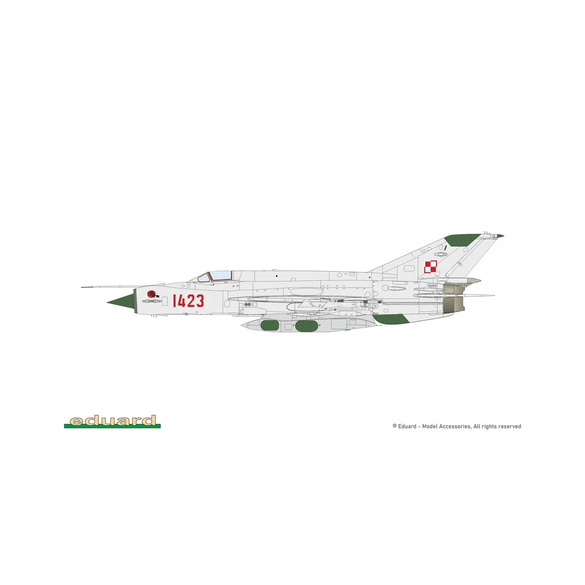 MiG-21R, 1/72 - Eduard Plastic Kits 70147