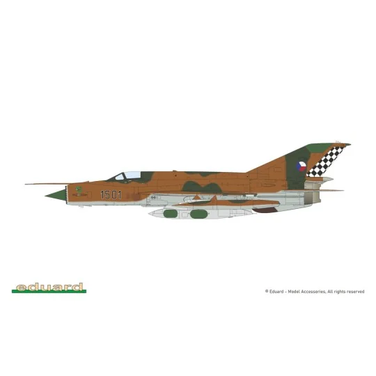 MiG-21R, 1/72 - Eduard Plastic Kits 70147