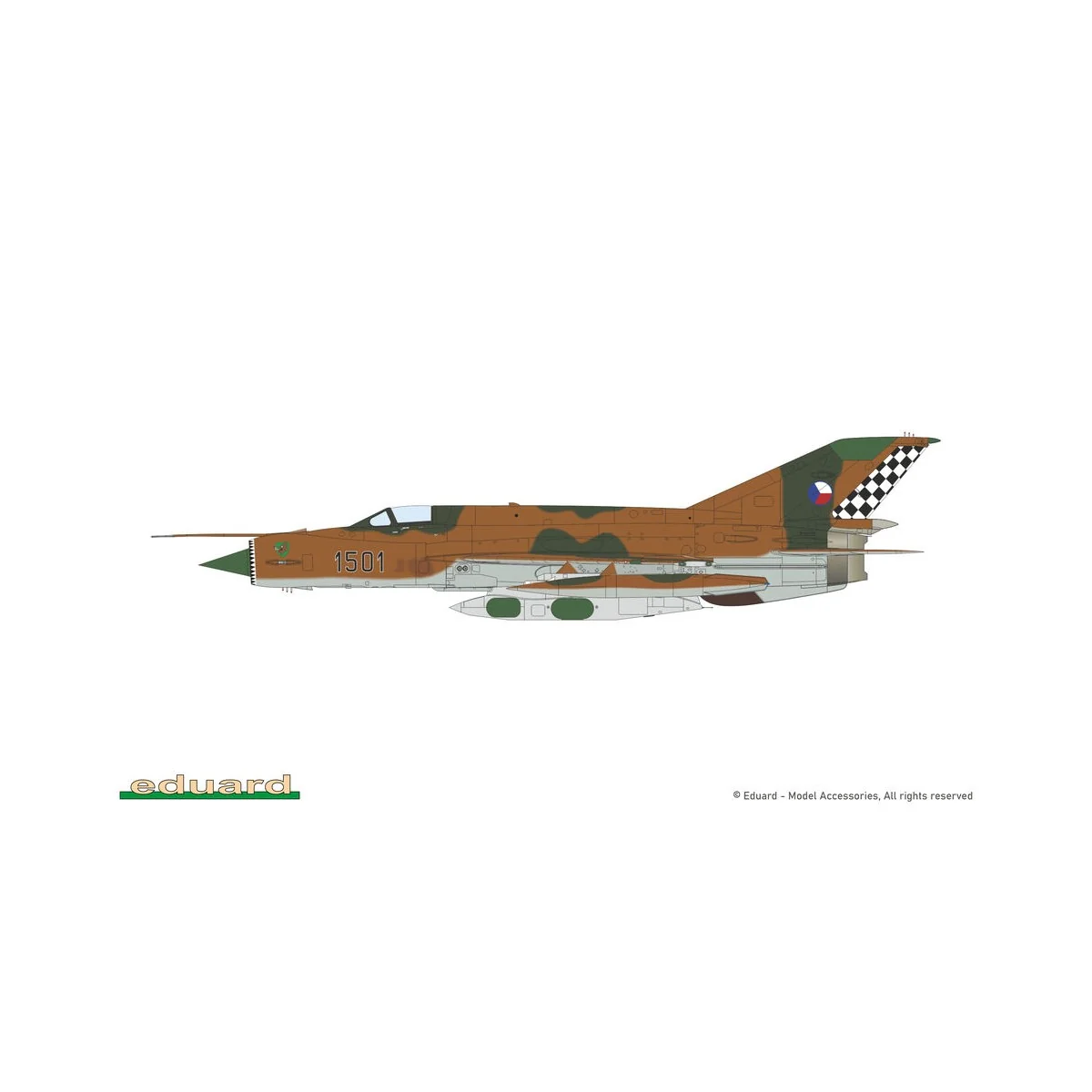 MiG-21R, 1/72 - Eduard Plastic Kits 70147