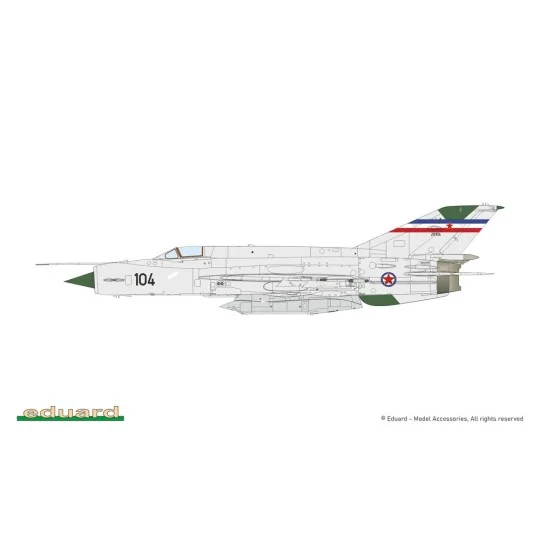 MiG-21R, 1/72 - Eduard Plastic Kits 70147