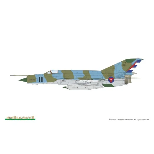 MiG-21R, 1/72 - Eduard Plastic Kits 70147