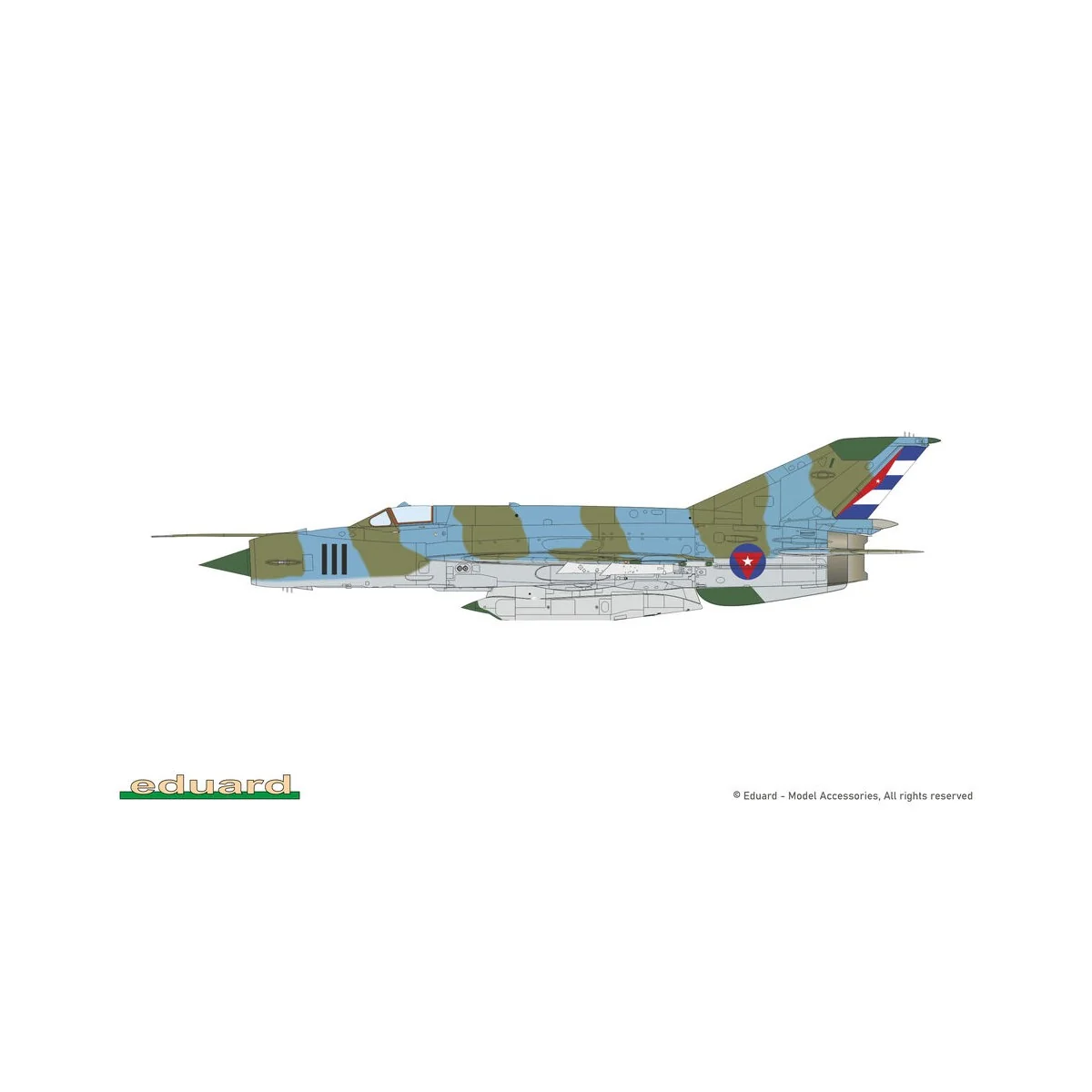 MiG-21R, 1/72 - Eduard Plastic Kits 70147