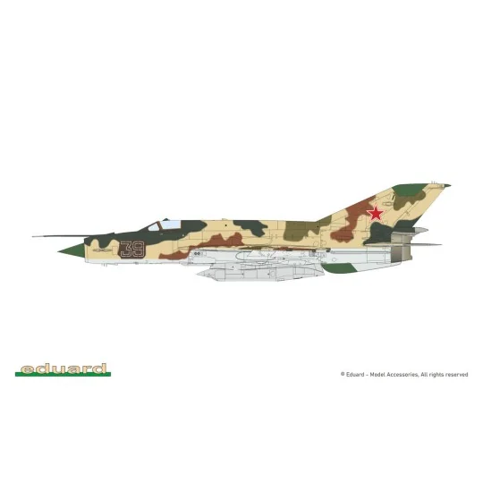 MiG-21R, 1/72 - Eduard Plastic Kits 70147