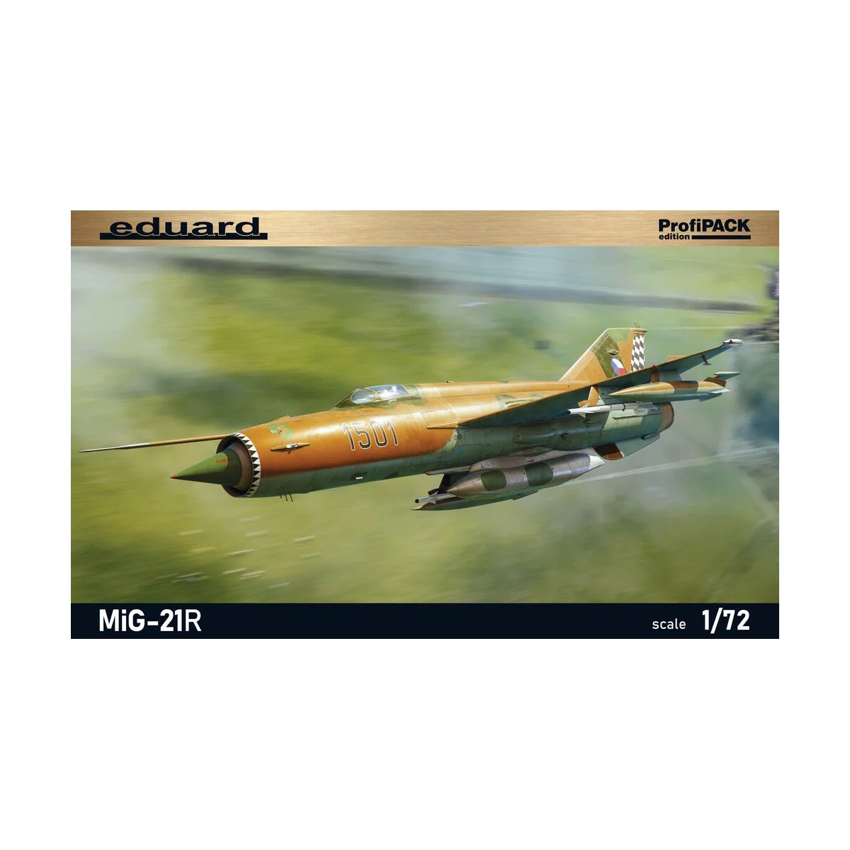 MiG-21R, 1/72 - Eduard Plastic Kits 70147