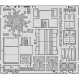 TBF-1C exterior for Hobby Boss, 1/72 - Eduard Accessories 72756 2