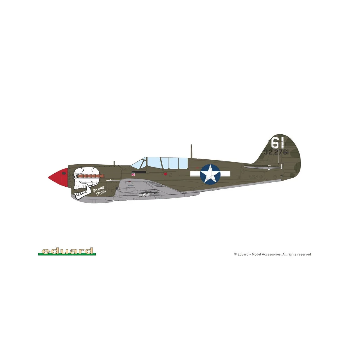 P-40N Warhawk, 1/48 - Eduard Plastic Kits 84210