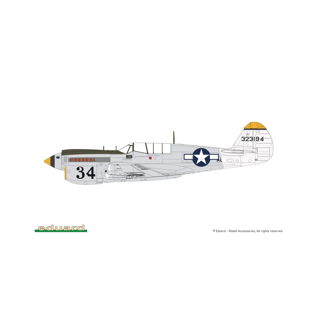 P-40N Warhawk, 1/48 - Eduard Plastic Kits 84210