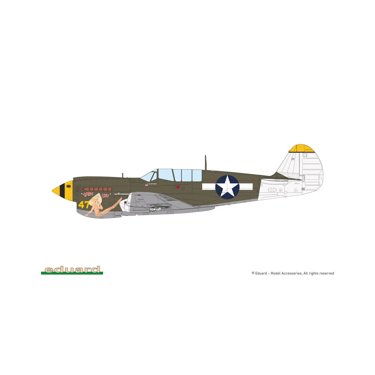 P-40N Warhawk, 1/48 - Eduard Plastic Kits 84210