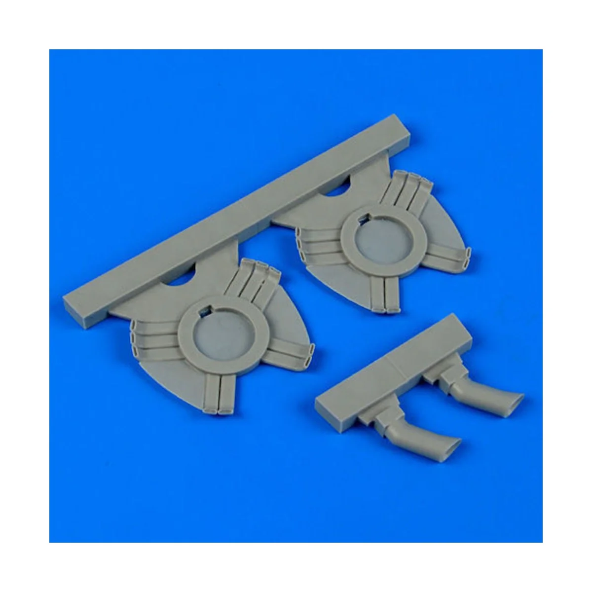 Ki45 Nick exhaust for Hasegawa - Quickboost QB48 571