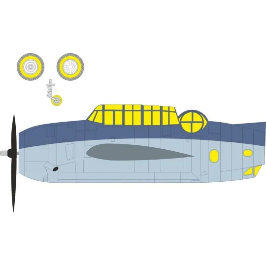 TBF-1C for Hobby Boss, 1/72 - Eduard Accessories CX707