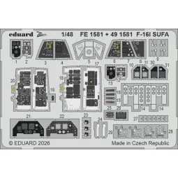 F-16I SUFA for Great Wall Hobby, 1/48 - Eduard Accessories FE1581