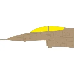 F-16I SUFA Tface for Great Wall Hobby, 1/48 - Eduard Accessories EX...