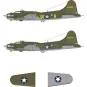 B-17F US national insignia & code letters for Revell, 1/48 - Eduard...